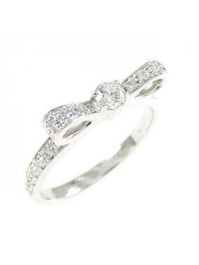 Chanel Ribbon Ring White Gold